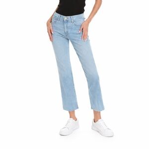 JOE’S Jeans Mary Kate High-Rise Crop Bootcut Jeans Light Wash Raw Hem NWT Sz 30